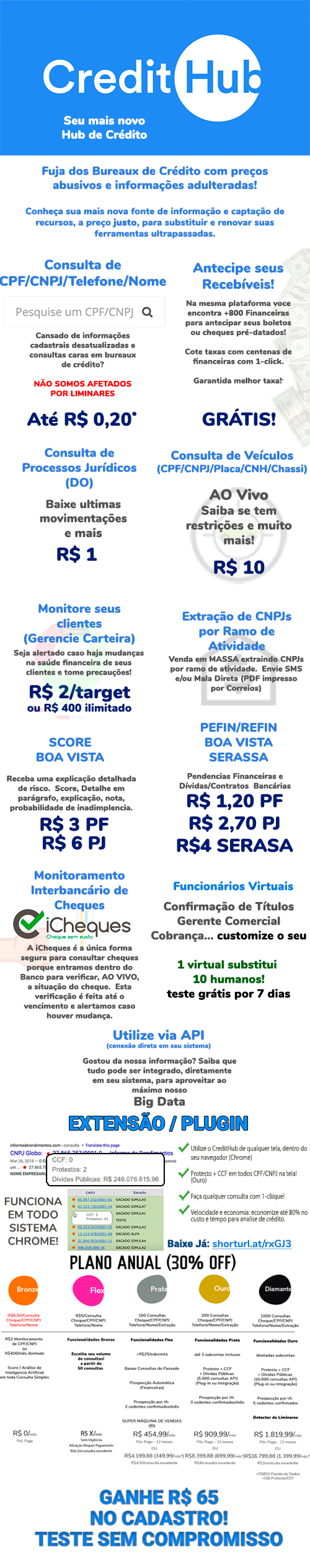 Apresentação CreditHub para o varejo